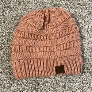 Women’s C.C bun beanie